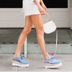 Stella McCartney’s signature platform sneakers. Originally $1110. Super Comfy!